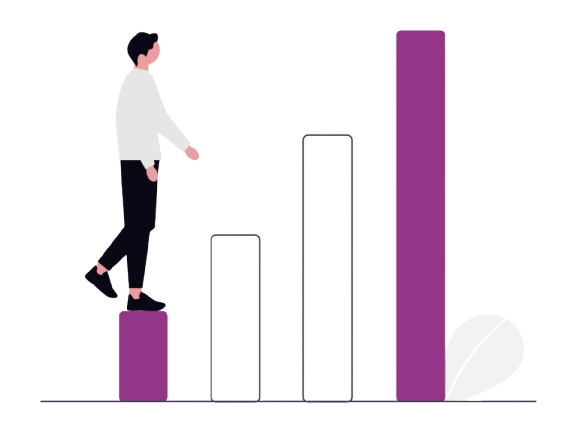 Une ambition tournée vers l'excellence : nous optimisons nos méthodologies et nos livrables pour booster la performance et la réussite des objectifs de nos clients