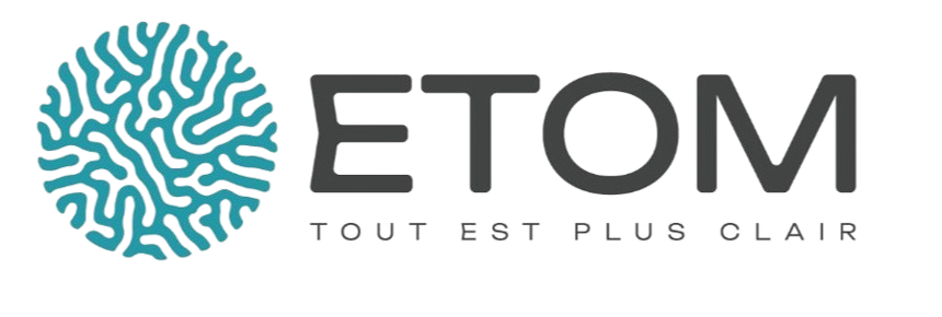 logo ETOM, leader des études de marketing outre-mer
